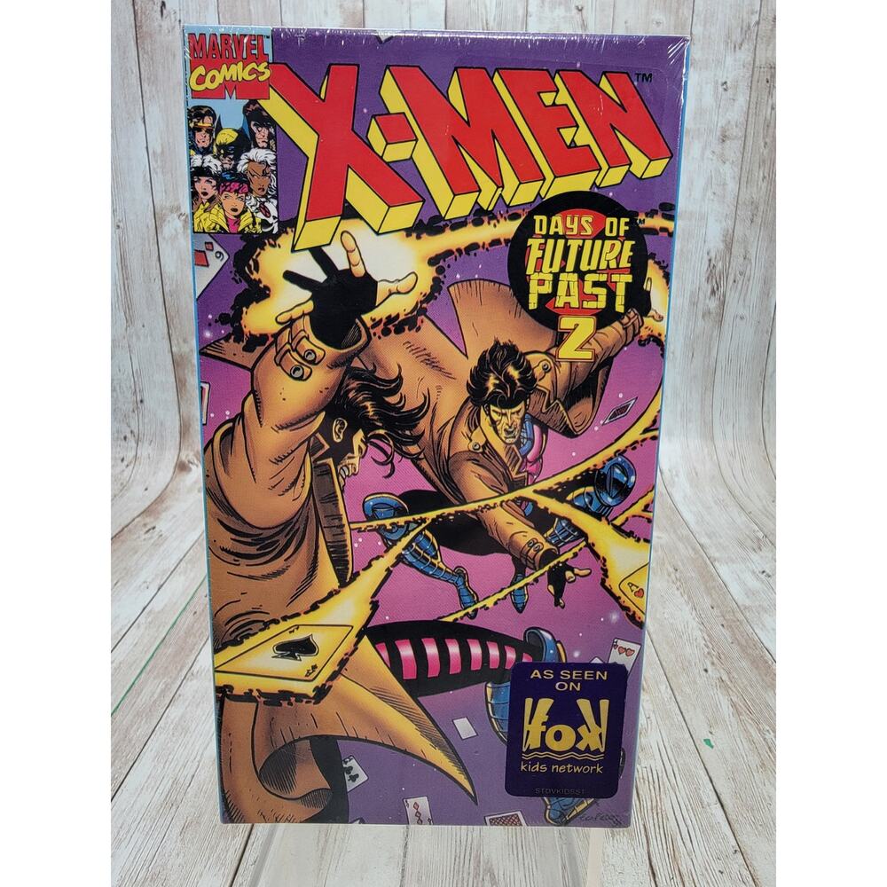 X-Men Days Of Future Past 2 VHS; 1994 Rare New Sealed